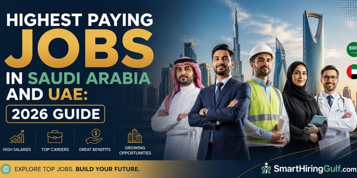 Highest Paying Jobs in Saudi Arabia and UAE 2026 Guide
