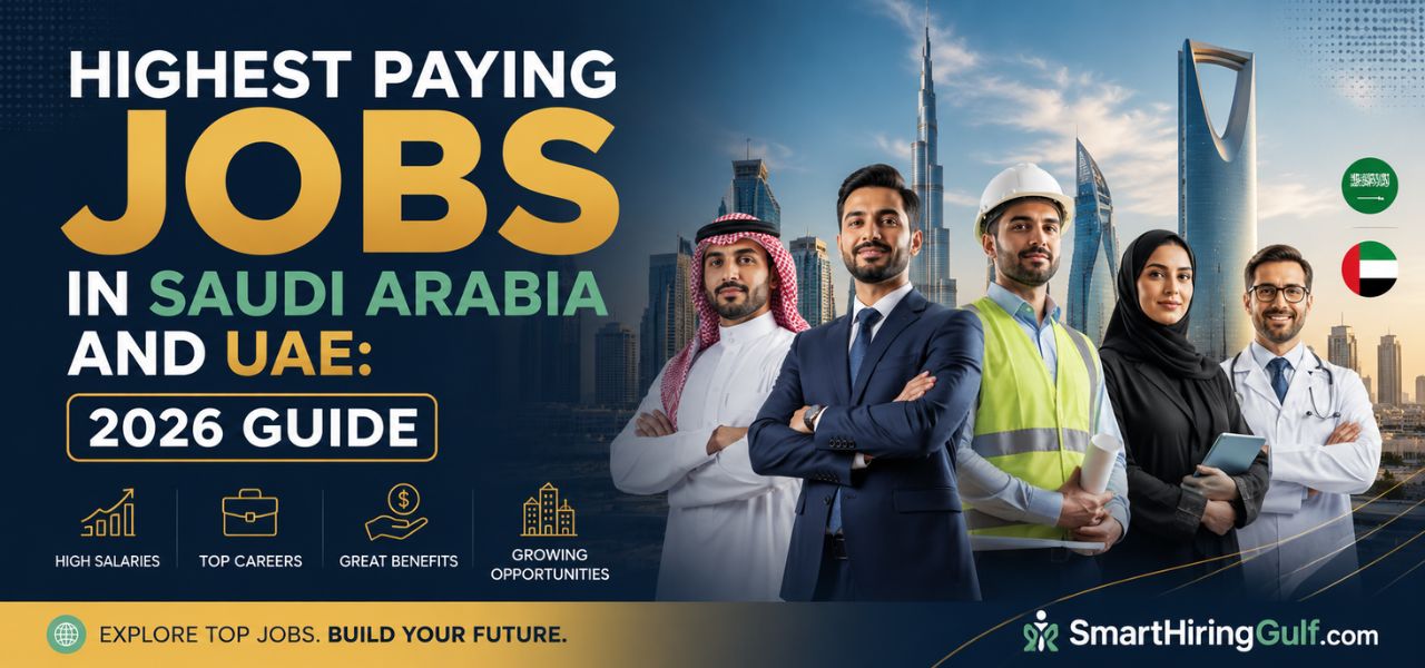 Highest Paying Jobs in Saudi Arabia and UAE 2026 Guide