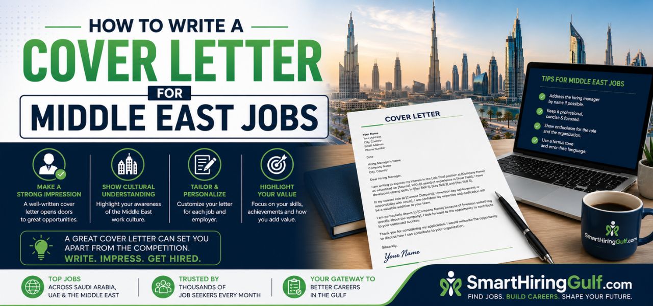 How to Write a Cover Letter for Middle East Jobs
